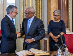 Presidente da República de Cabo Verde recebido na Câmara Municipal de Lisboa