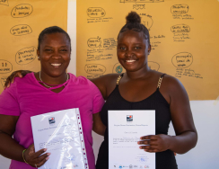 Ação de formação em Porto Mosquito