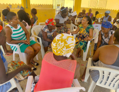 Ação participativa local com a comunidade de Porto Mosquito