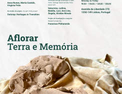 exposição “Aflorar - Terra e Memória”