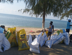 Campanhas de limpeza na Ilha de Moçambique
