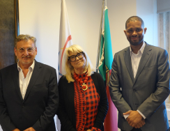 Encontro com o Presidente do Governo Regional do Príncipe reforça cooperação