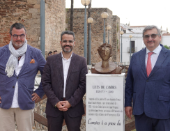 Busto Luís de Camões em Olivença - Inaugurado dia 10 de junho de 2025
