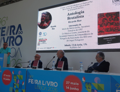 Lançamento do livro “Antologia Brutalista” na Feira do Livro