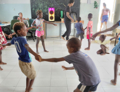 Programa cultural e ambiental em desenvolvimento na localidade de Porto Mosquito