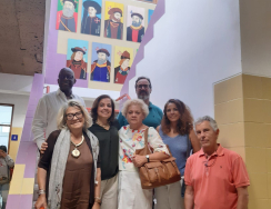 Visita ao agrupamento de escolas da Caparica