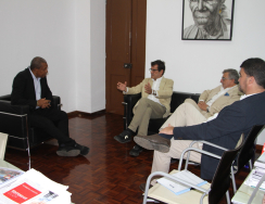 Visita a São Vicente