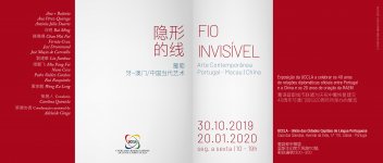 Exposição “Fio Invisível - Arte Contemporânea Portugal - Macau | China” na UCCLA
