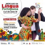 Mercado da Língua Portuguesa - 4 de Maio de 2019, às 15 horas - Semba e Kazucuta por Chalo Correia e os bailarinos Pawel & Marly (Angola)