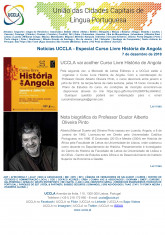 Notícias UCCLA - Especial Curso Livre História de Angola