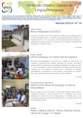 Notícias UCCLA - N.º 14 - 26 de Agosto de 2016