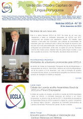 Notícias UCCLA - N.º 23 - 30 de Dezembro de 2016