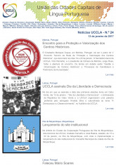 Notícias UCCLA - N.º 24 - 13 de Janeiro de 2017