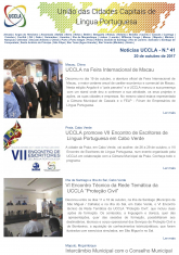 Notícias UCCLA - N.º 41 - 20 de Outubro de 2017