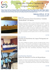 Notícias UCCLA - N.º 42 - 3 de Novembro de 2017