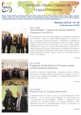 Notícias UCCLA - N.º 48 - 23 de Fevereiro de 2018