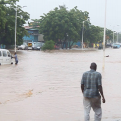 Chuvas torrenciais em Luanda