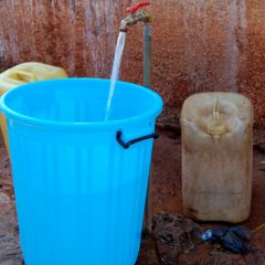 Aumento das ligações domiciliárias de água no Huambo