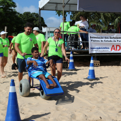 Projeto Praia Acessível em Belém