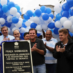 Reservatório de águas pluviais inaugurado no Rio de Janeiro