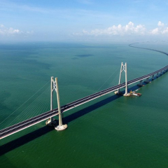 Maior ponte do mundo vai ser inaugurada