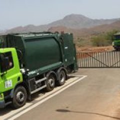 Novas viaturas de recolha de resíduos sólidos na cidade da Praia