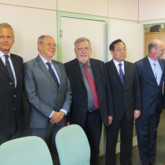 Encontro da UCCLA com delegação da Província de Jiangsu