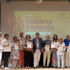 Encerramento da 5.ª edição do Curso Livre História de Angola 