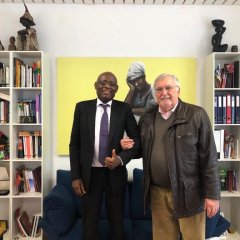Encontro com Embaixador de São Tomé e Príncipe em Portugal e junto da CPLP