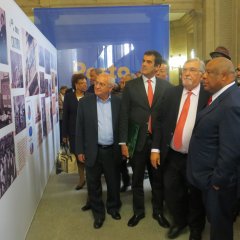 Inauguração da exposição sobre a Casa dos Estudantes do Império na cidade do Porto