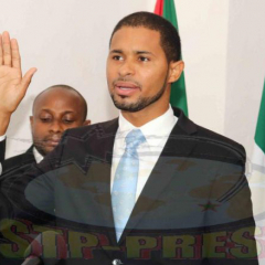 Tomada de posse do novo presidente do Governo do Príncipe