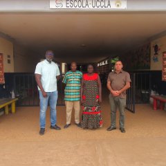 Visita à Escola da UCCLA em Bissau 