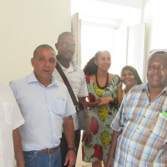 Encontro com o candidato eleito para presidente do Município da Ilha de Moçambique