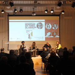 UCCLA acolheu a apresentação do livro “Memórias em Tempo de Amnésia” de Álvaro Vasconcelos 