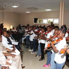 Inaugurada Escola de Música Kaposoka no distrito da Samba