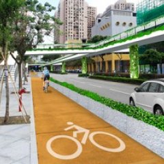 Projeto de ciclovias para centro da Taipa