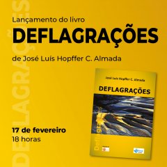 Lançamento do livro “Deflagrações” de José Luís Hopffer Almada na UCCLA