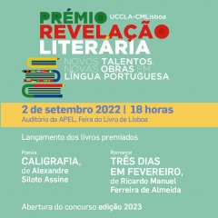 Apresentação dos vencedores do Prémio Revelação Literário UCCLA-CMLisboa