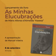 Apresentação do livro "As Minhas Elucubrações" de Mário d’Almeida Kasesa na UCCLA
