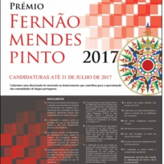 Prémio Fernão Mendes Pinto 2017