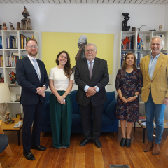 Reunião com delegação da Prefeitura de São Paulo