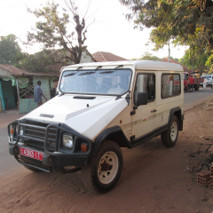 UCCLA doa viatura para Bafatá na Guiné-Bissau